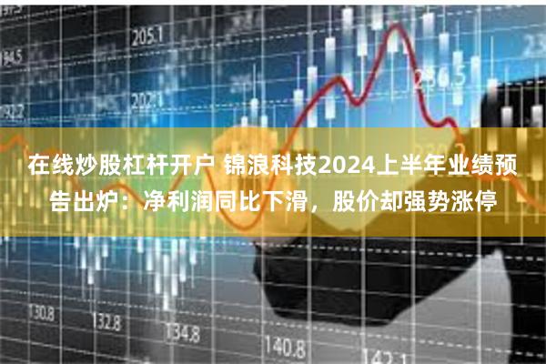 在线炒股杠杆开户 锦浪科技2024上半年业绩预告出炉：净利润同比下滑，股价却强势涨停