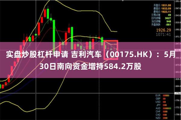 实盘炒股杠杆申请 吉利汽车（00175.HK）：5月30日南向资金增持584.2万股